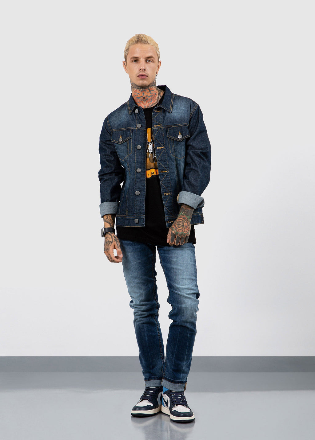 Jacket Denim Darkblue Ss20