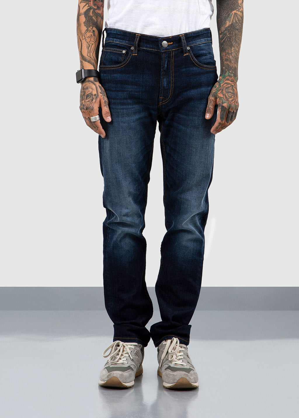 Denim Pants Fit 220 Dark Blue Ss20