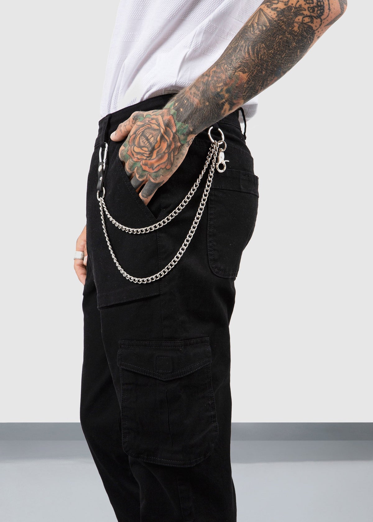 Non Denim Pants Fit 220 Black Ss20