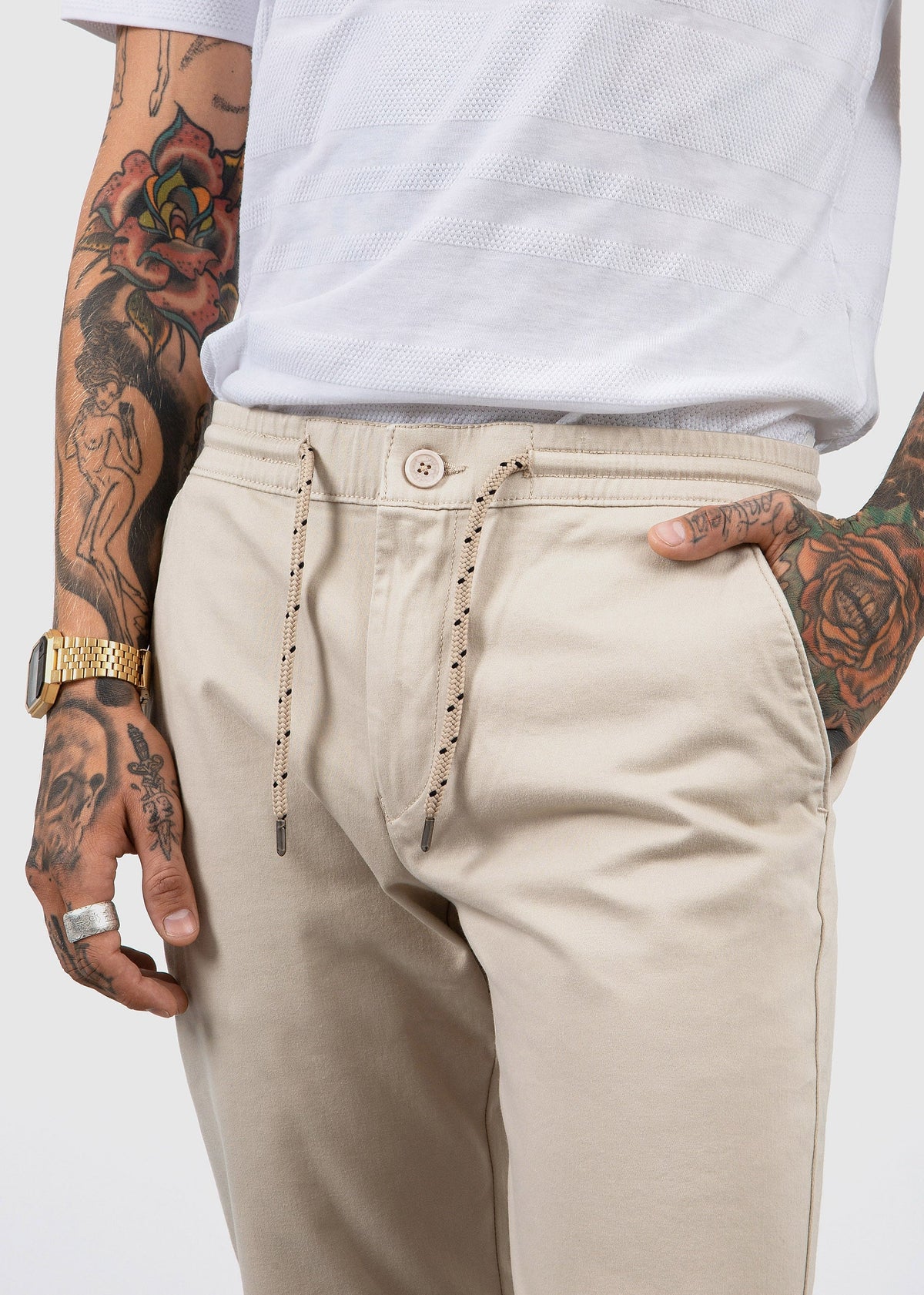 Chino Pants Fit 220 Sand Fw
