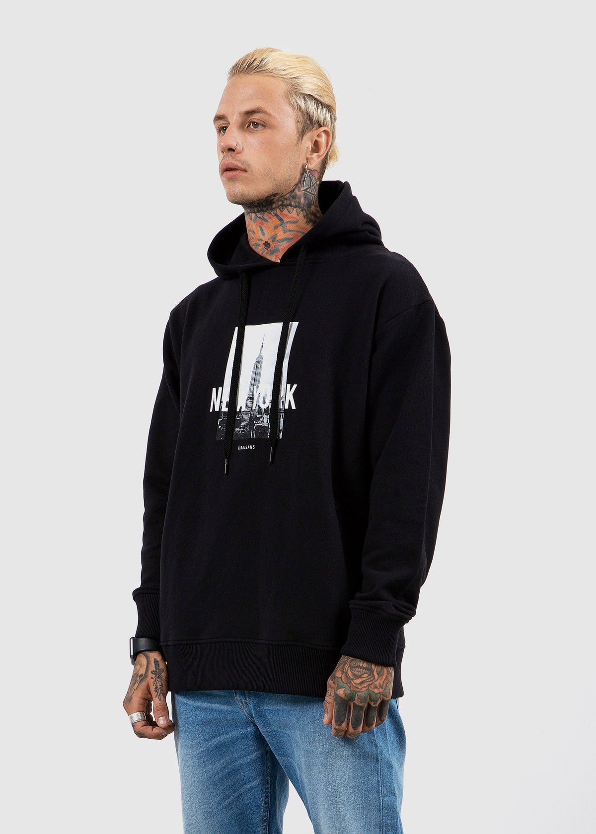 Jacket Hoodie Black Fw