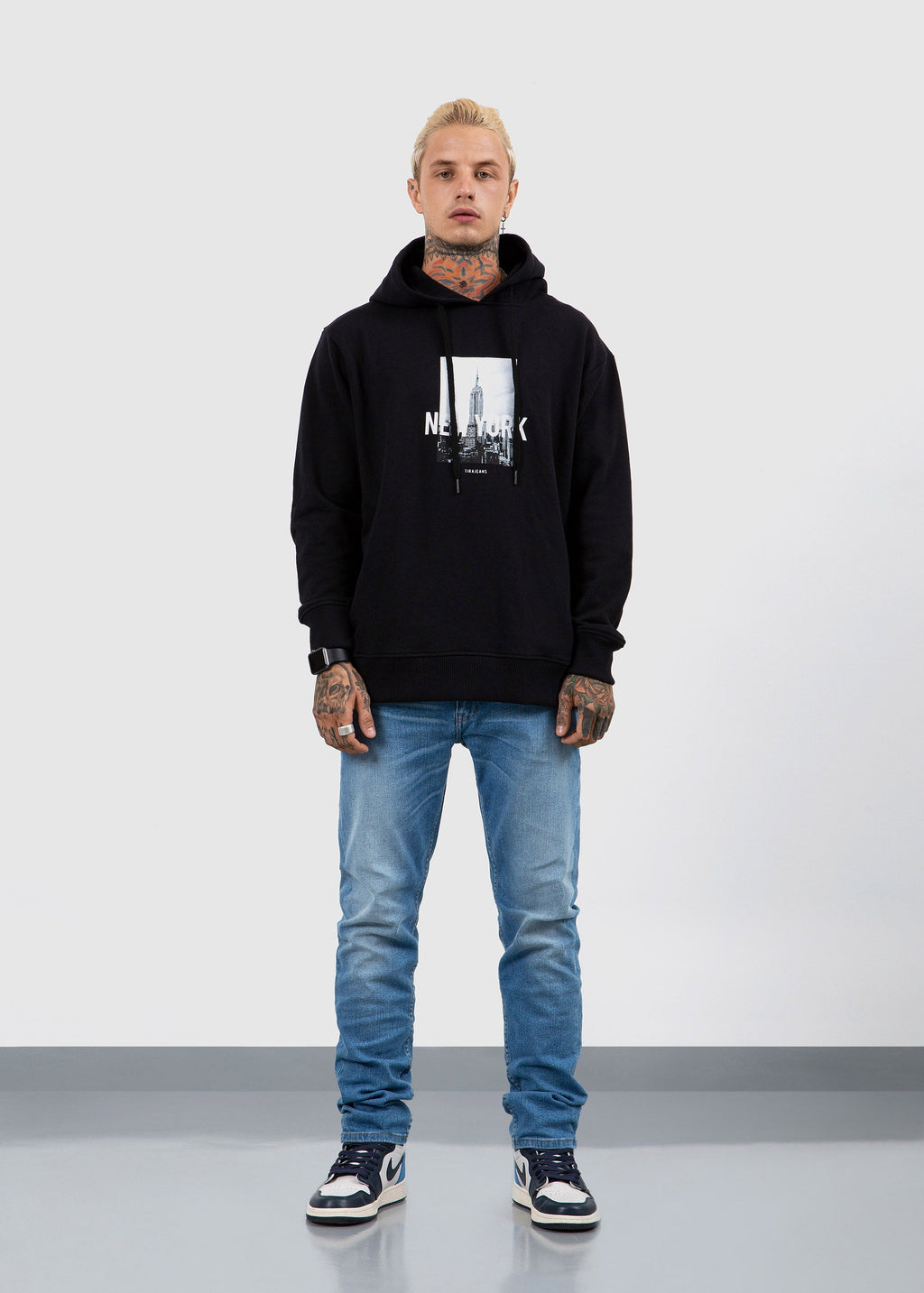 Jacket Hoodie Black Fw