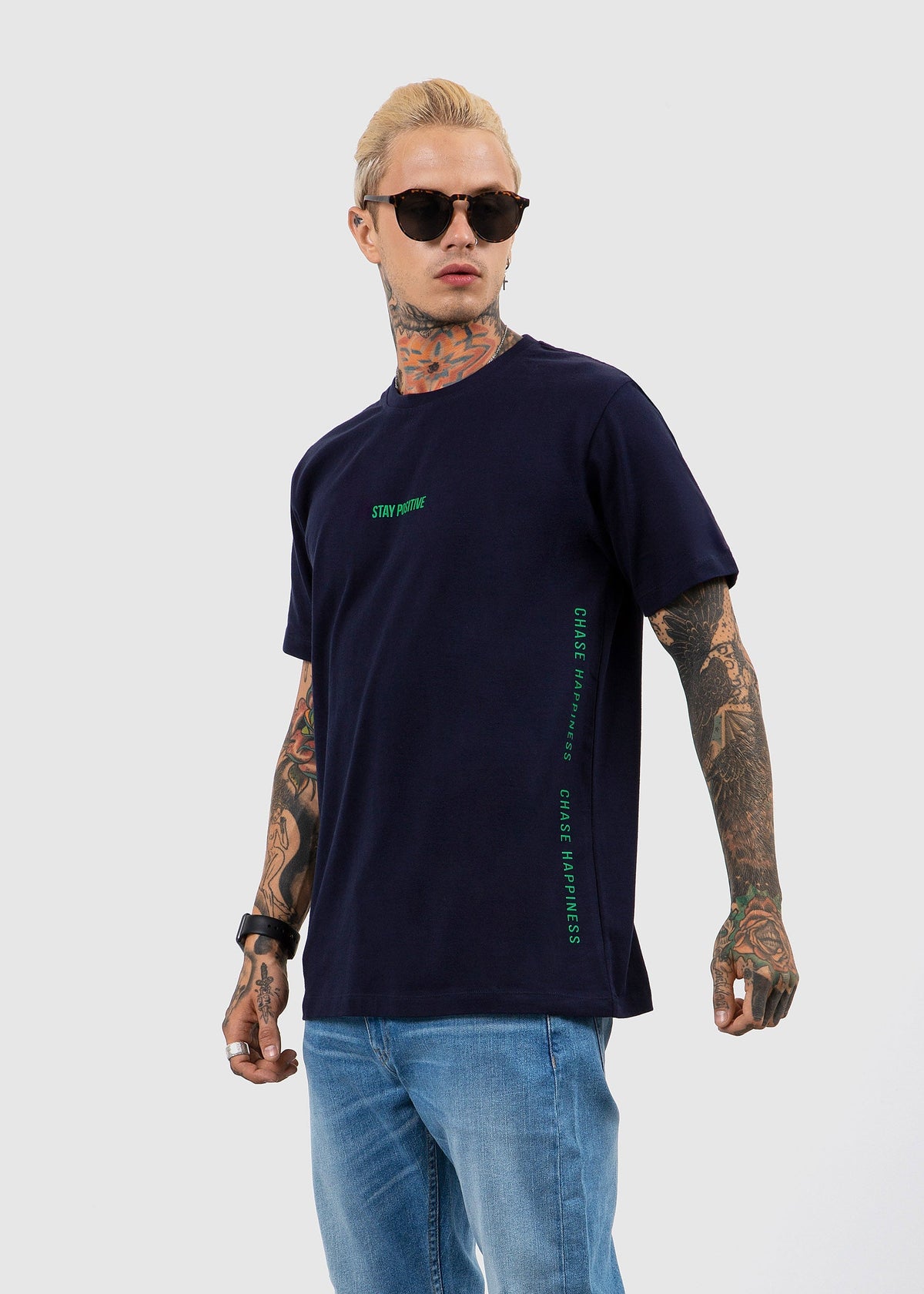 Tshirt S/S 3 Navy Fw