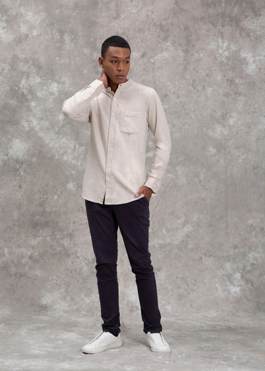 Shirt L/S Khaki Ss20