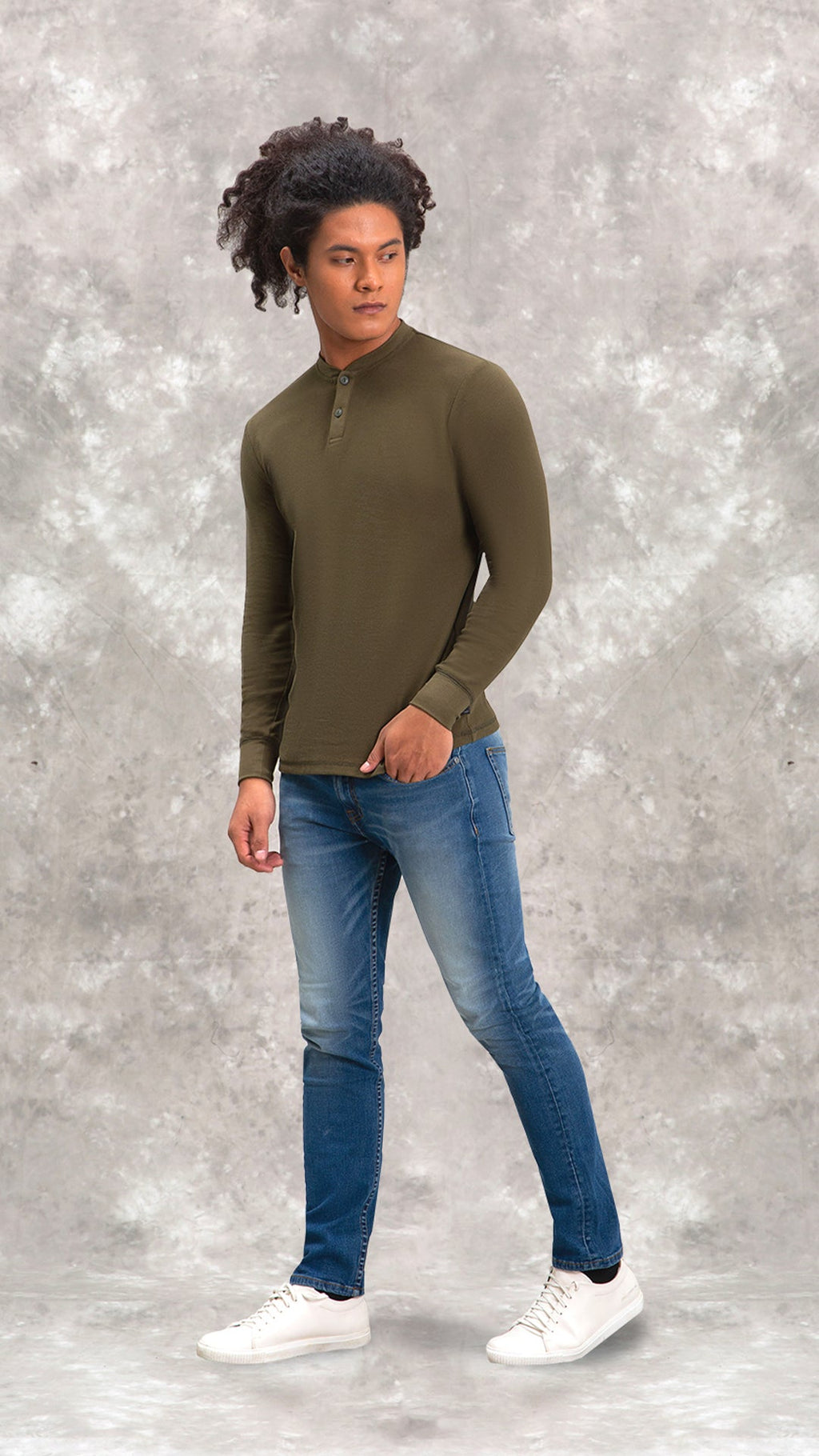 T-Shirt L/S Green Ss20