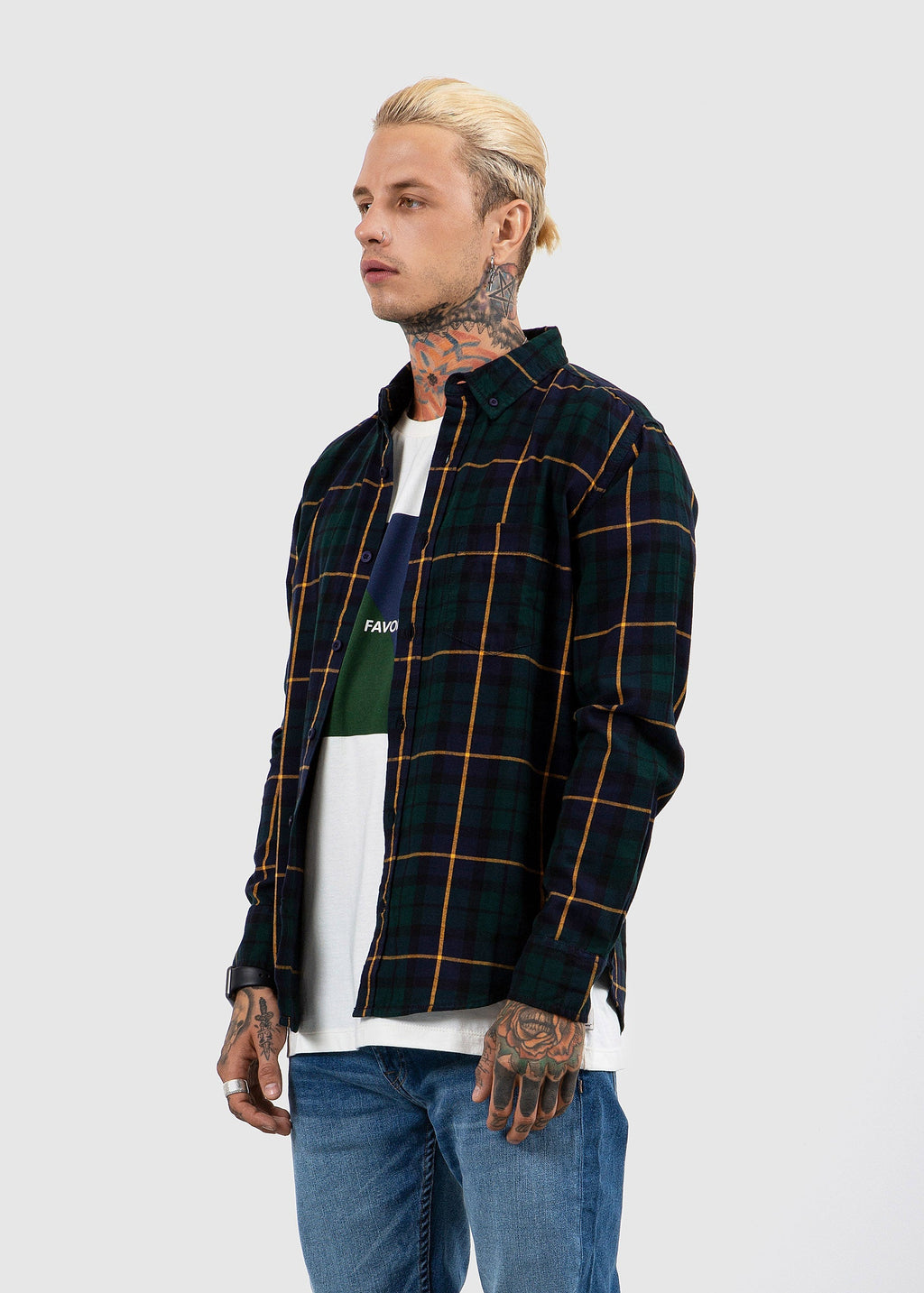 Shirt L/S Green Fw19