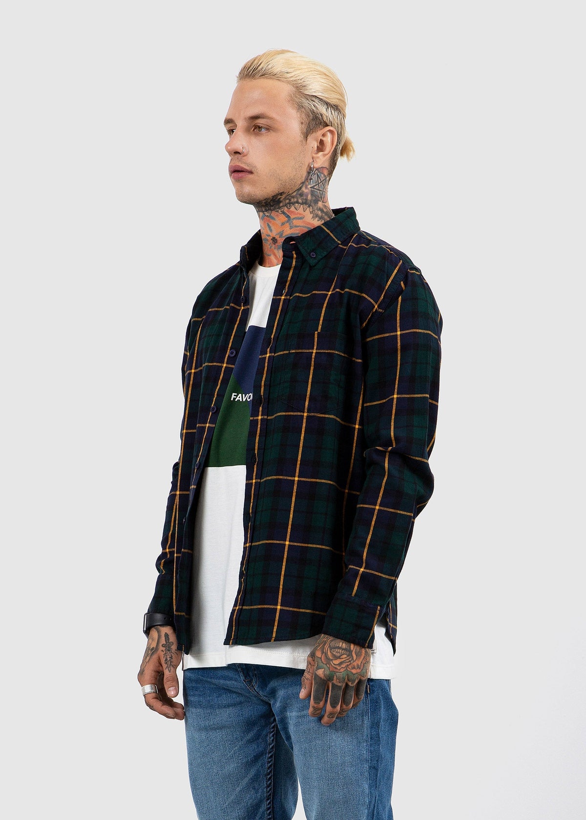 Shirt L/S Green Fw19