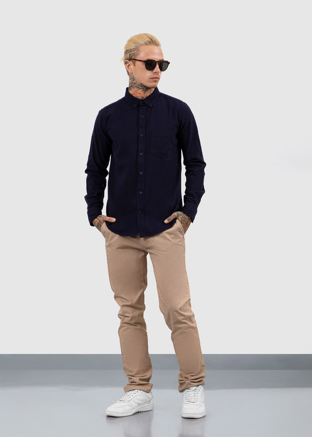 Chino Pants Fit 220 Khaki Fw