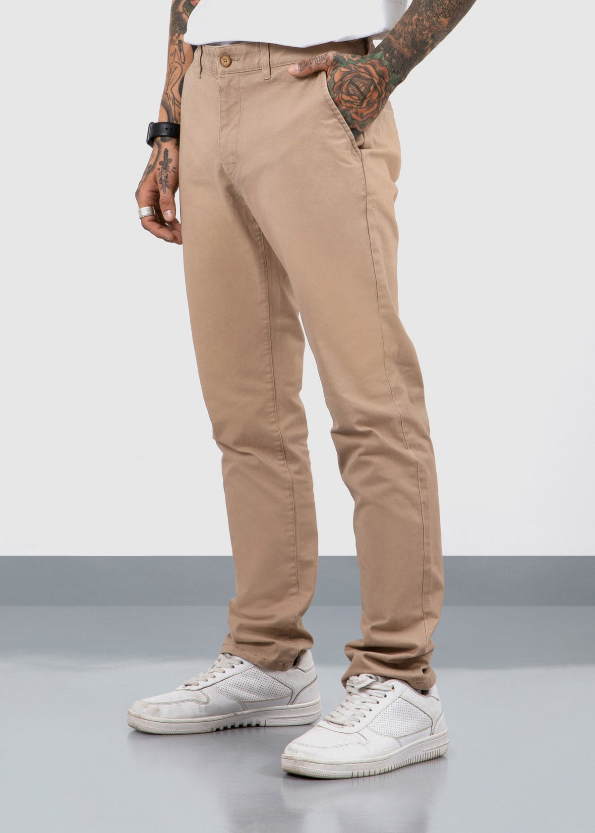 Chino Pants Fit 220 Khaki Fw