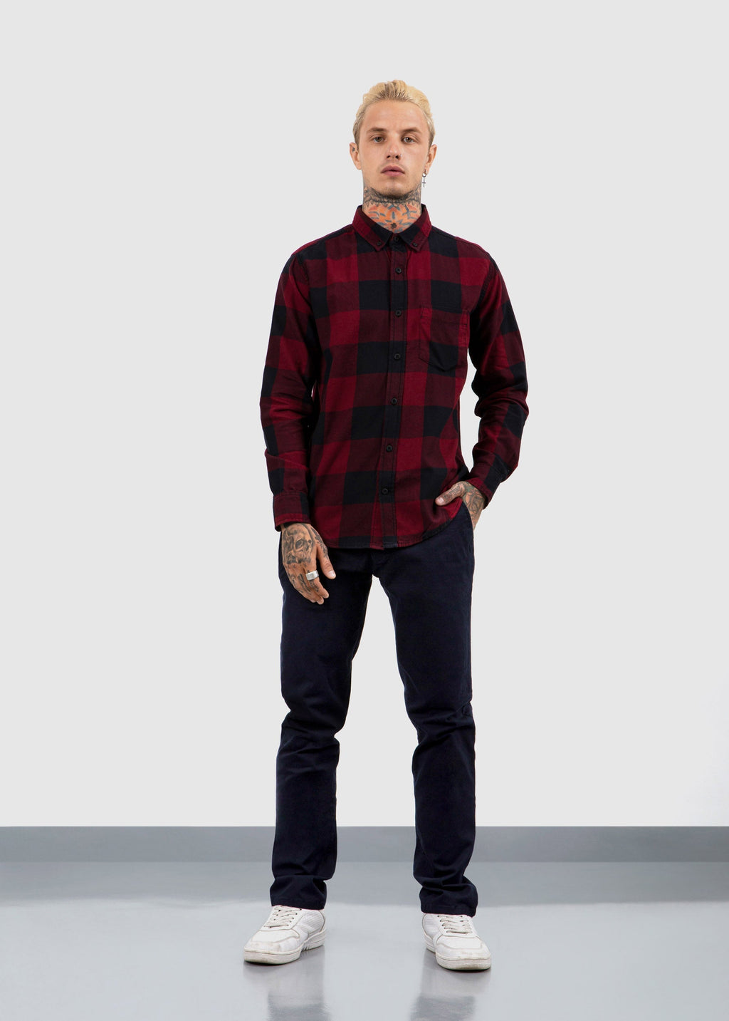 Chino Pants Fit 220 Navy Fw