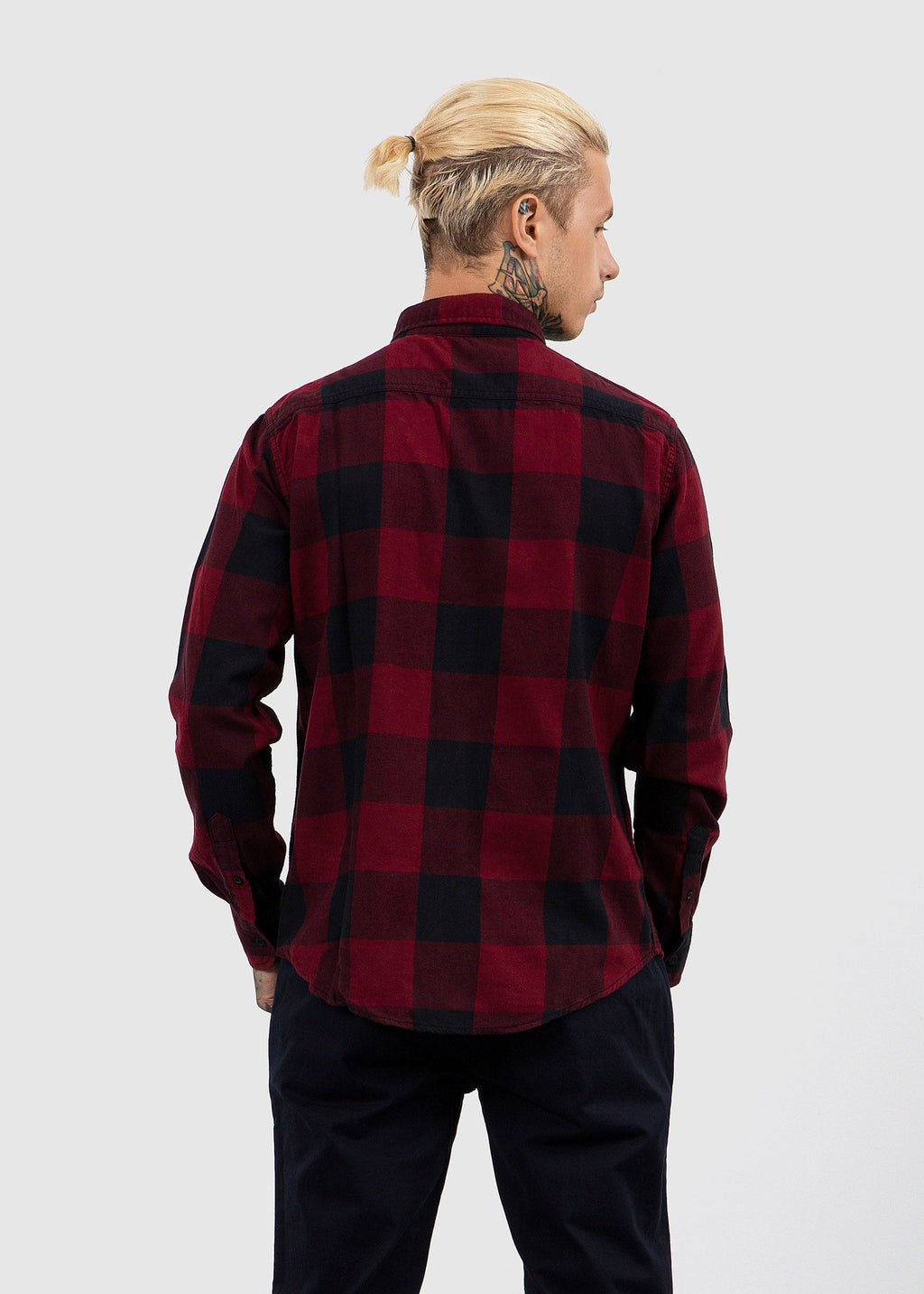 Shirt L/S Red Fw
