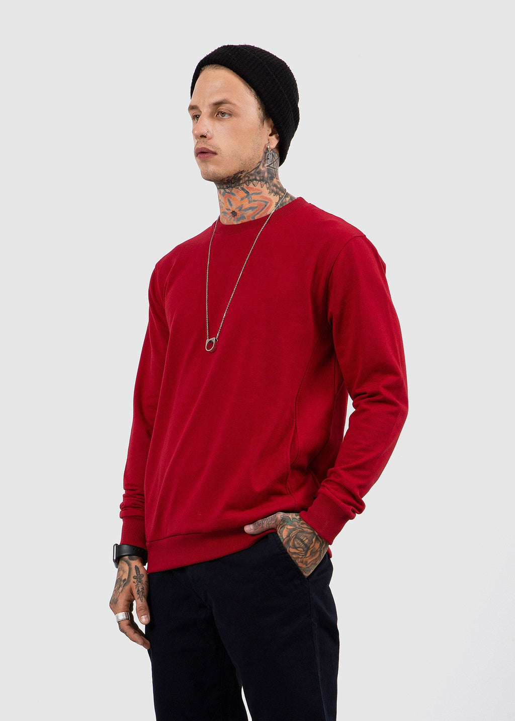 Sweatshirt Red 1 Fw