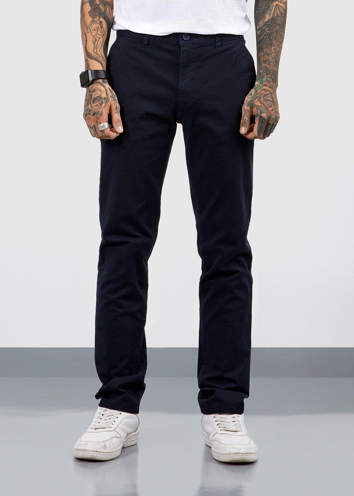 Chino Pants Fit 220 Navy Fw