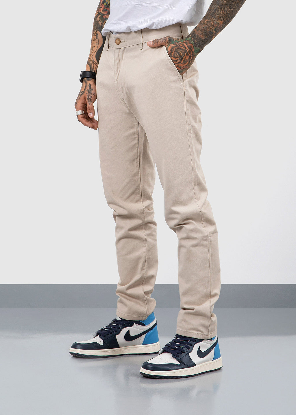 Chino Pants Fit 220 Sand Fw