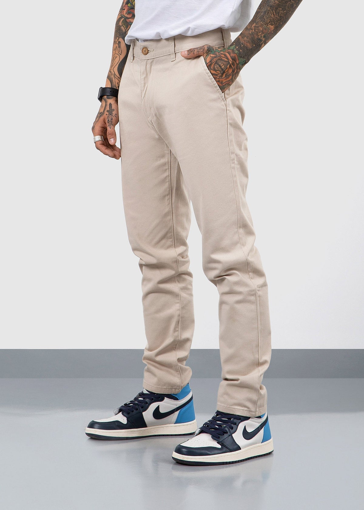 Chino Pants Fit 220 Sand Fw