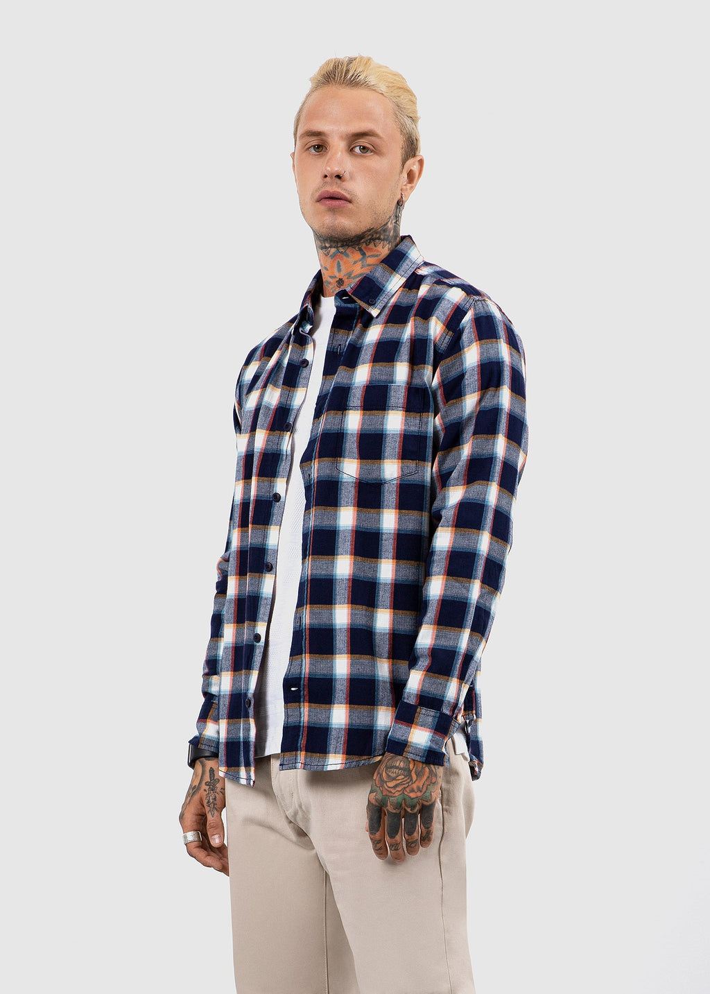Shirt L/S 2 Navy Fw