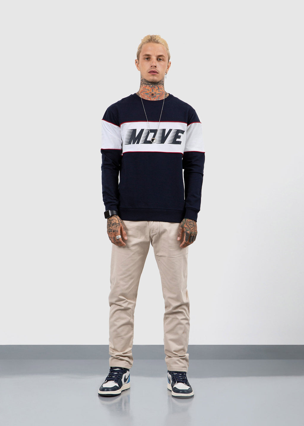 Sweatshirt Navy 1 Fw