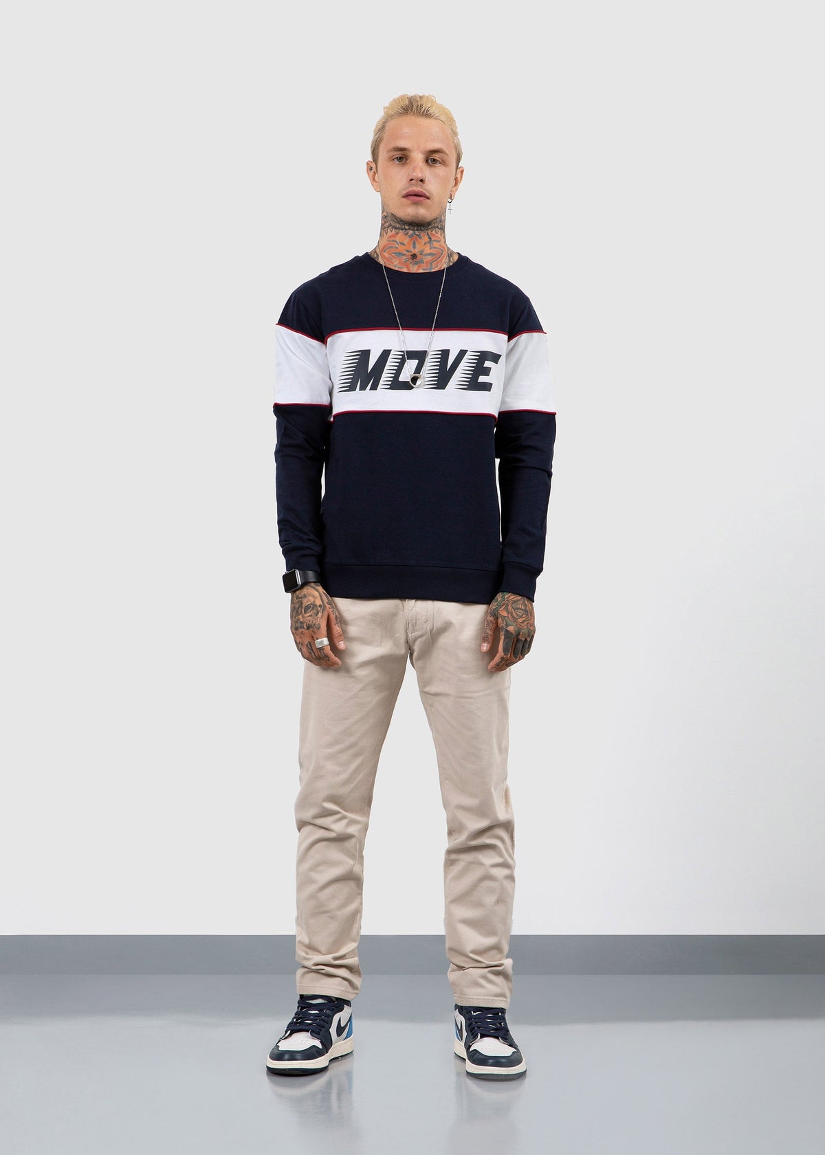 Sweatshirt Navy 1 Fw