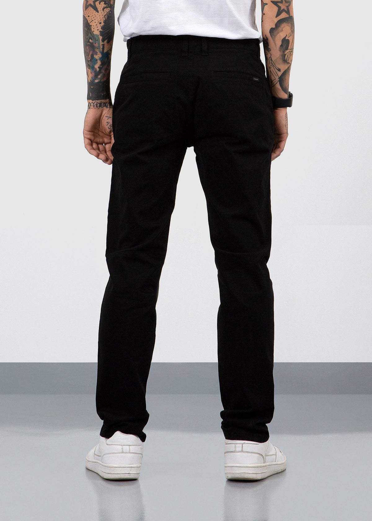 Chino Pants Fit 220 Black Fw