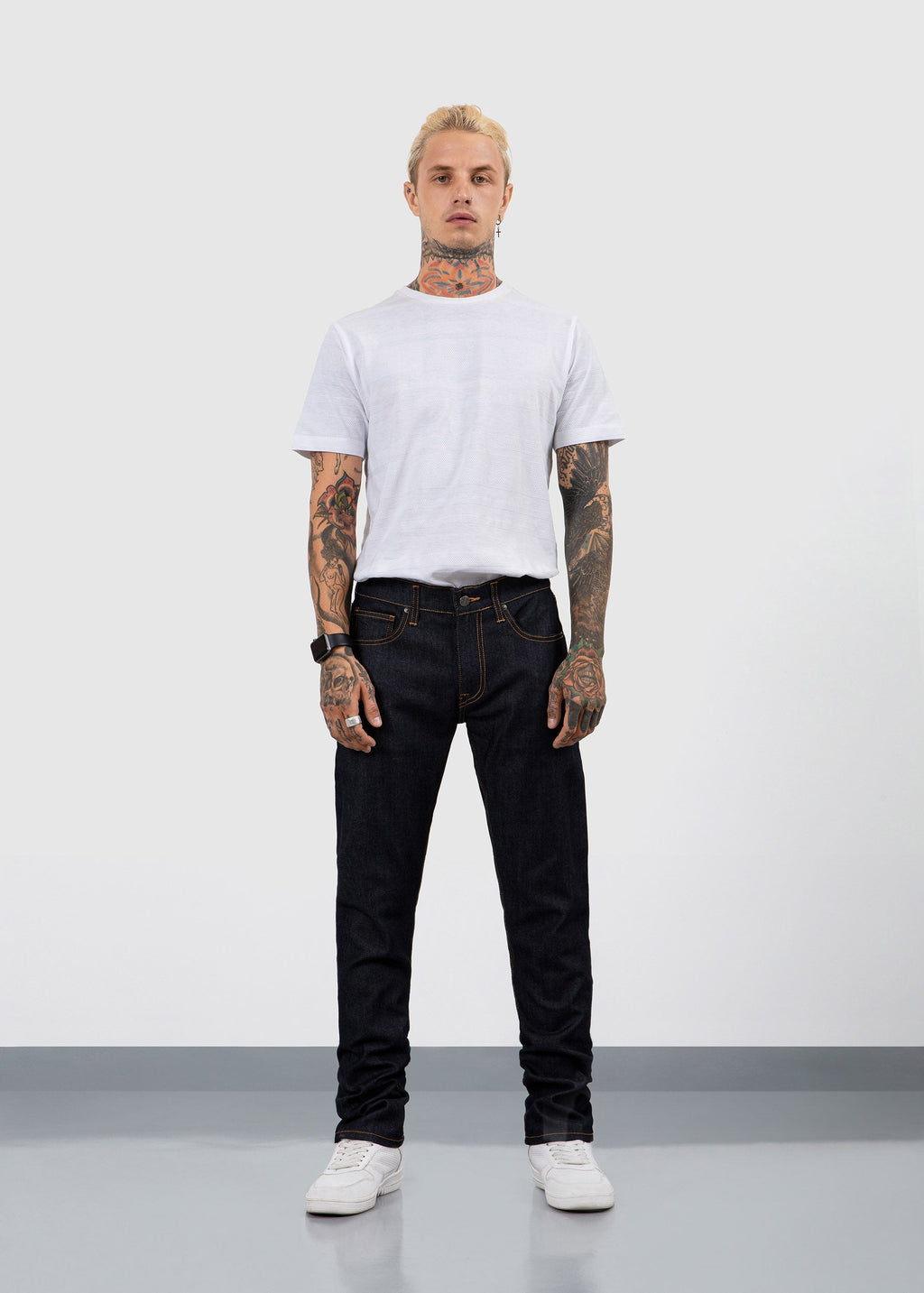 Denim Pants Fit 220 Dark Blue Fw