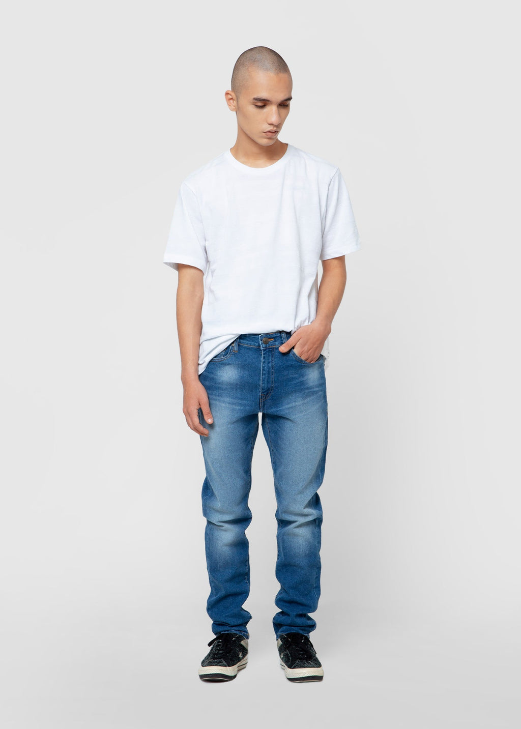 Denim Pants Fit 220 Med Blue 3 Ss20