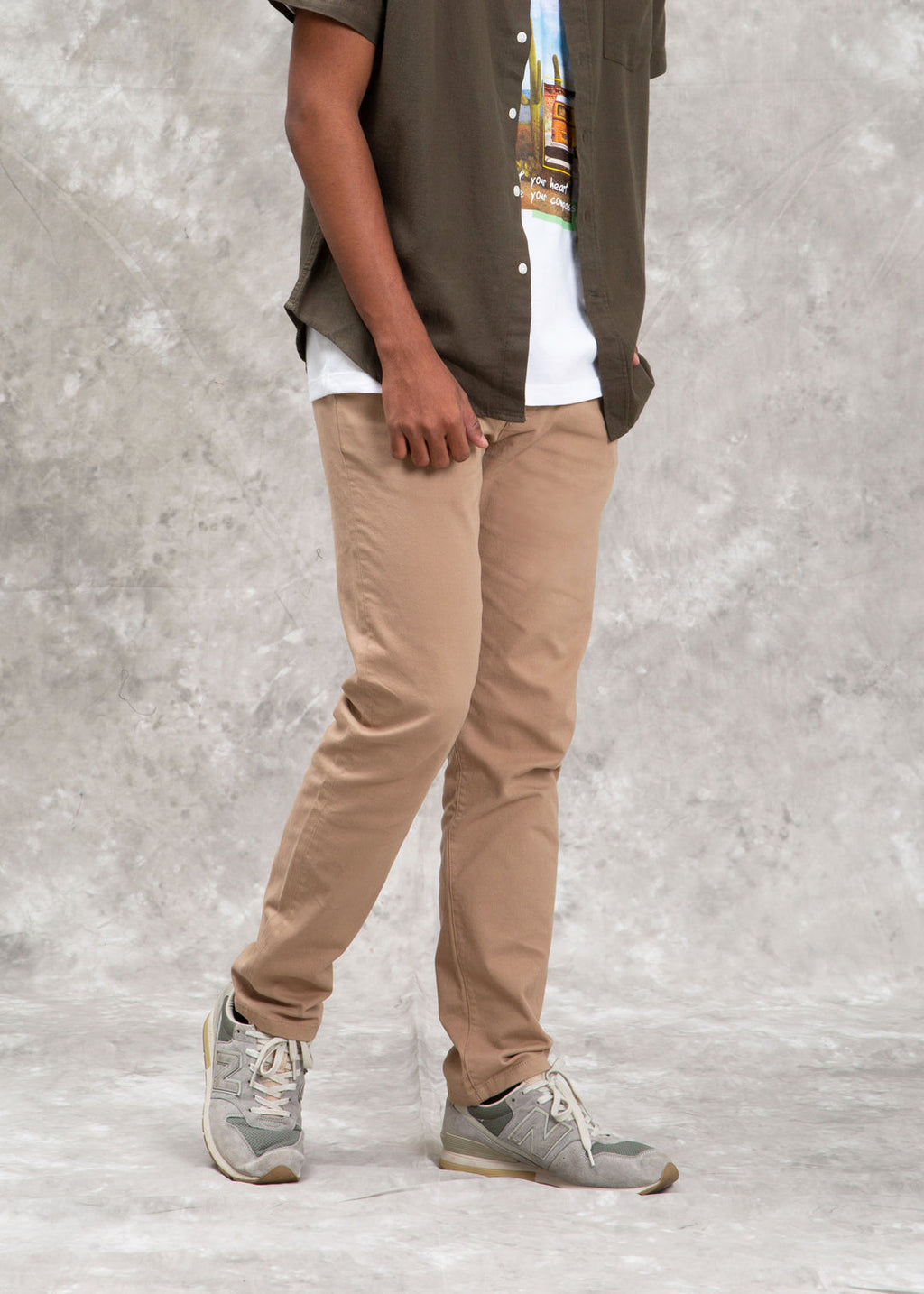 Chino Pants Fit 220 Khaki Ss20