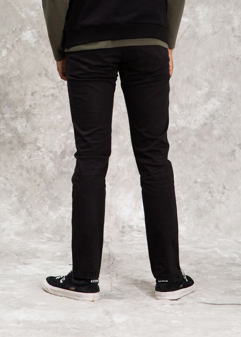 Chino Pants Fit 220 Black Ss20