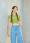 T-Shirt with Cut Out Details