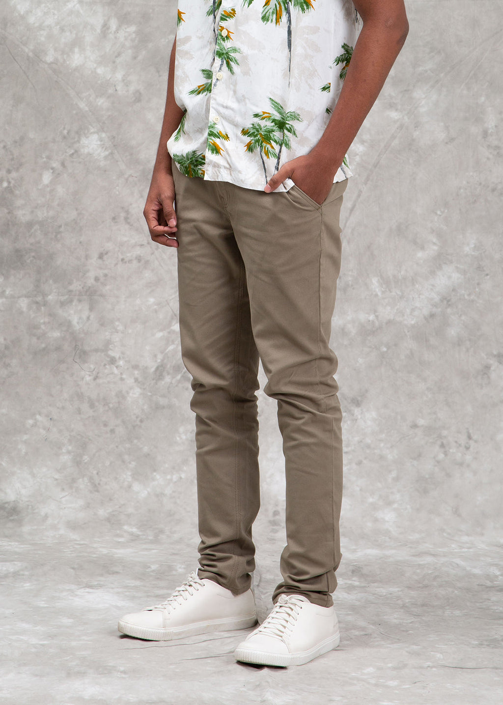 Chino Pants Fit 220 Taupe Ss20
