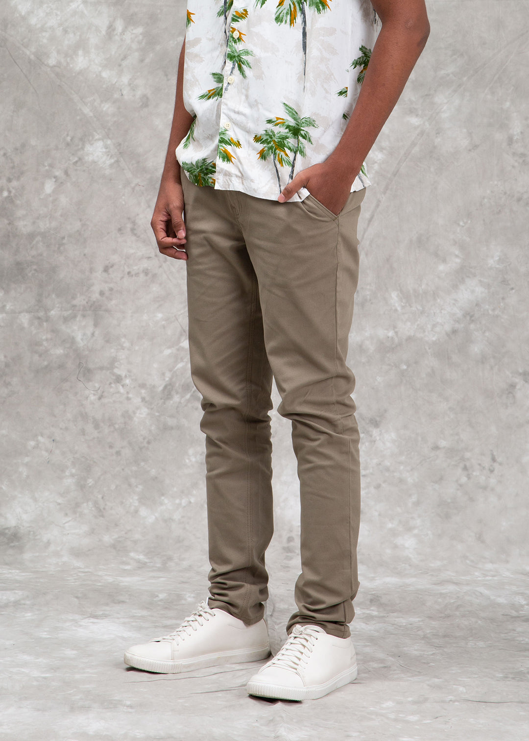Chino Pants Fit 220 Taupe Ss20
