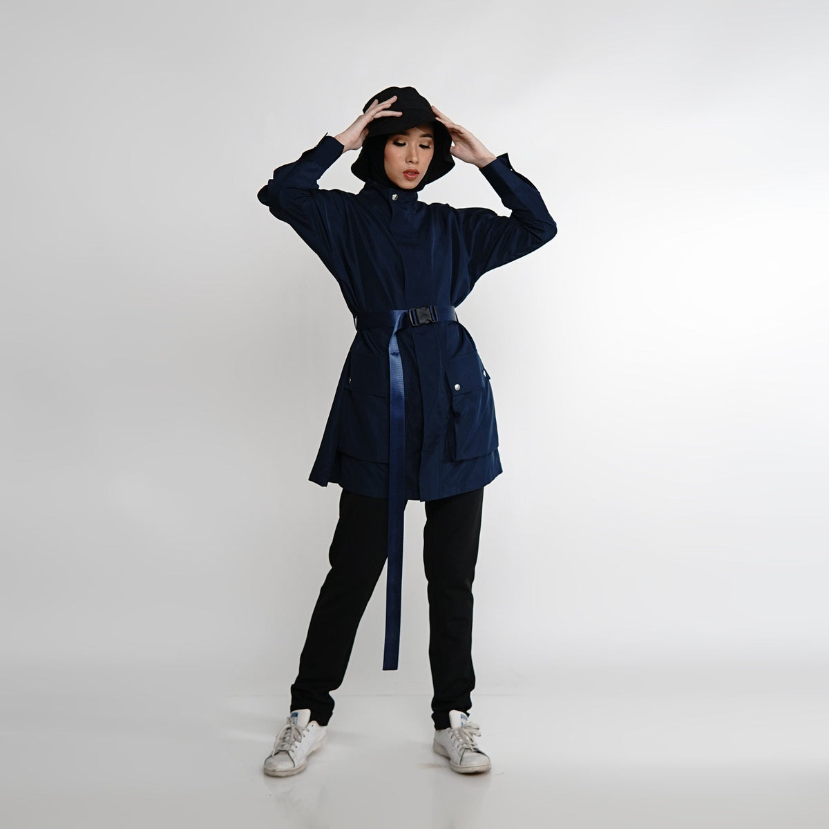 Longsleeve Wind-Breaker Navy