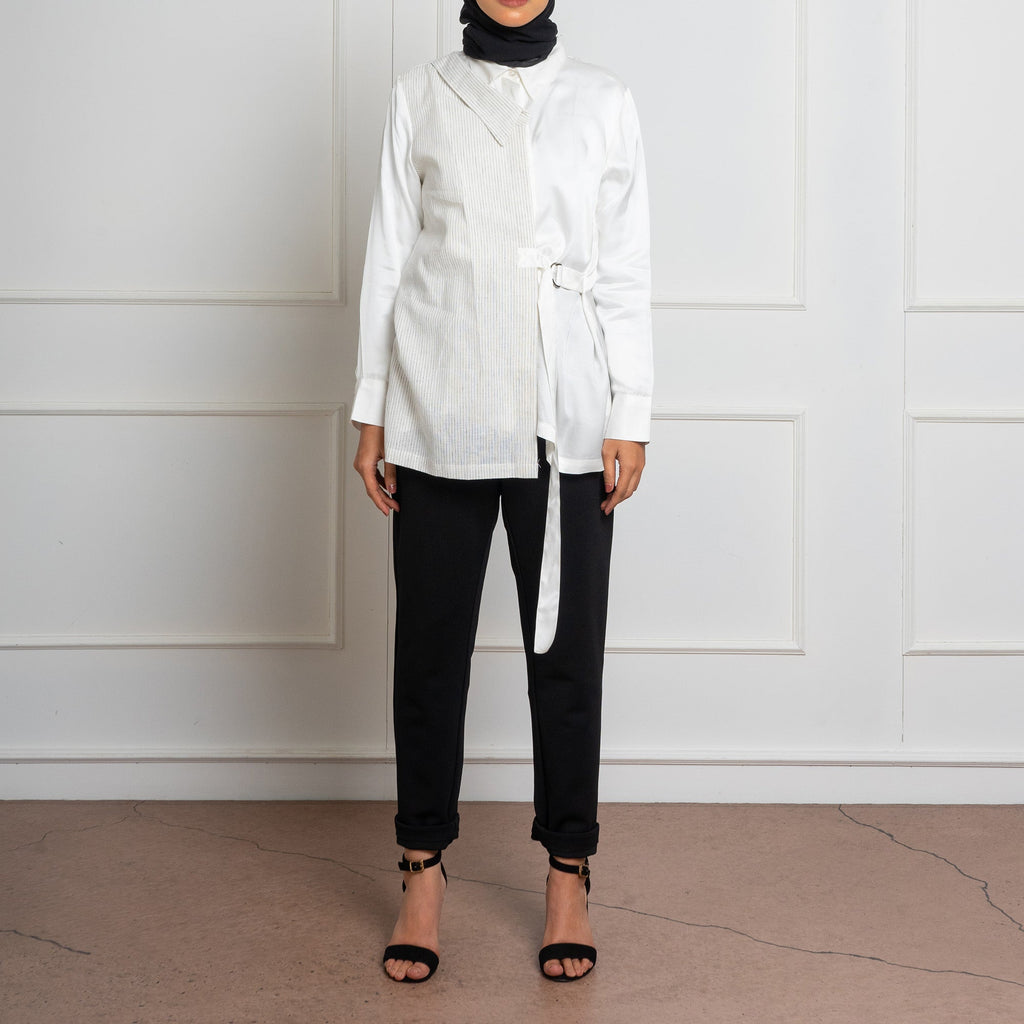 Layered Shirt White