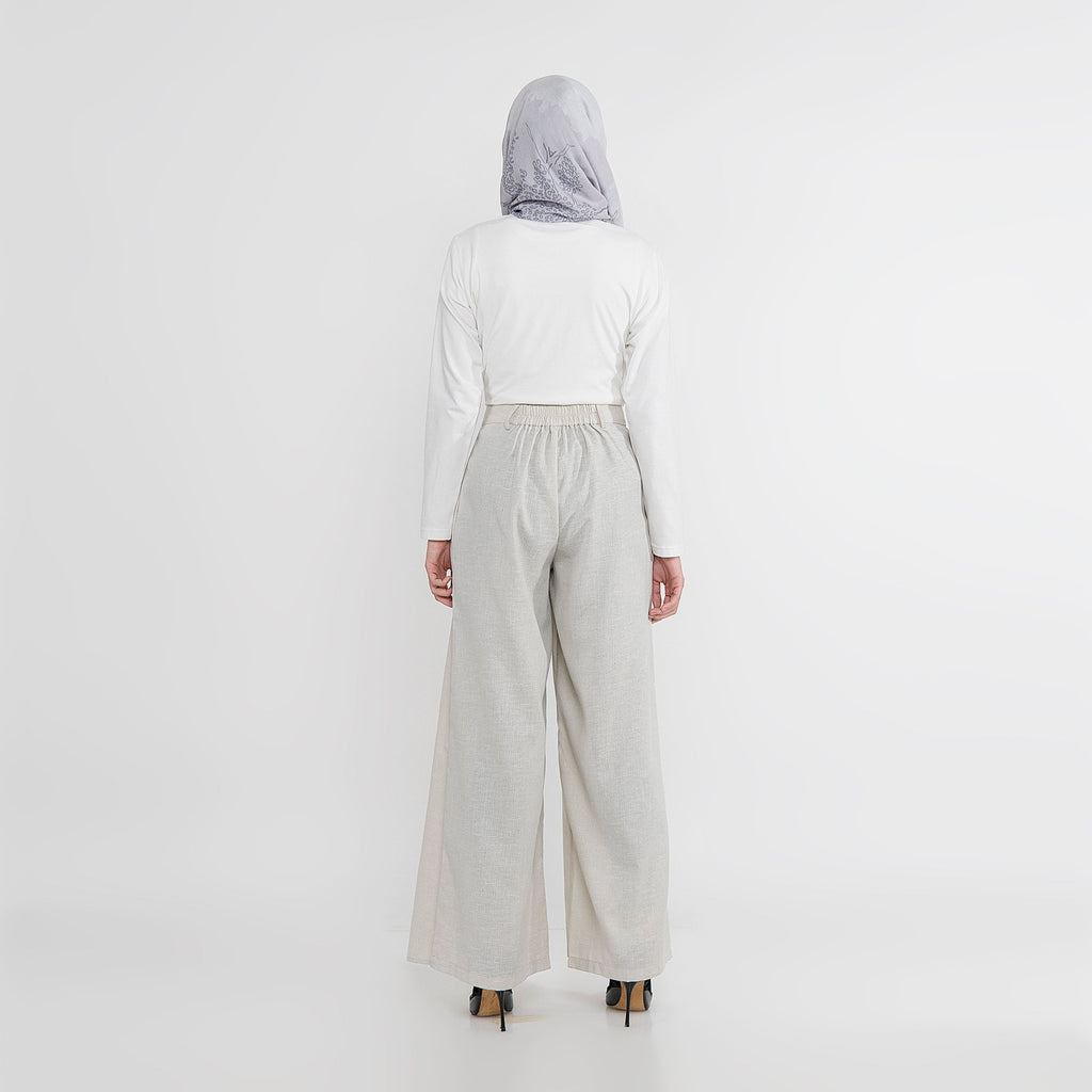 Palazzo Assimetrical Layer Off White