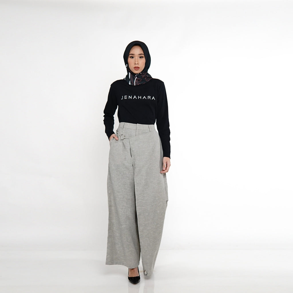 Palazzo Assimetrical Layer Lt Grey