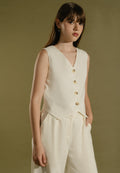 Fitted Crop Vest