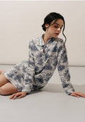 Printed Mini Lounge Dress