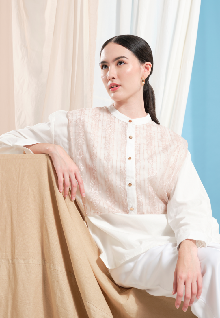 Soft Ties Lace Tunic