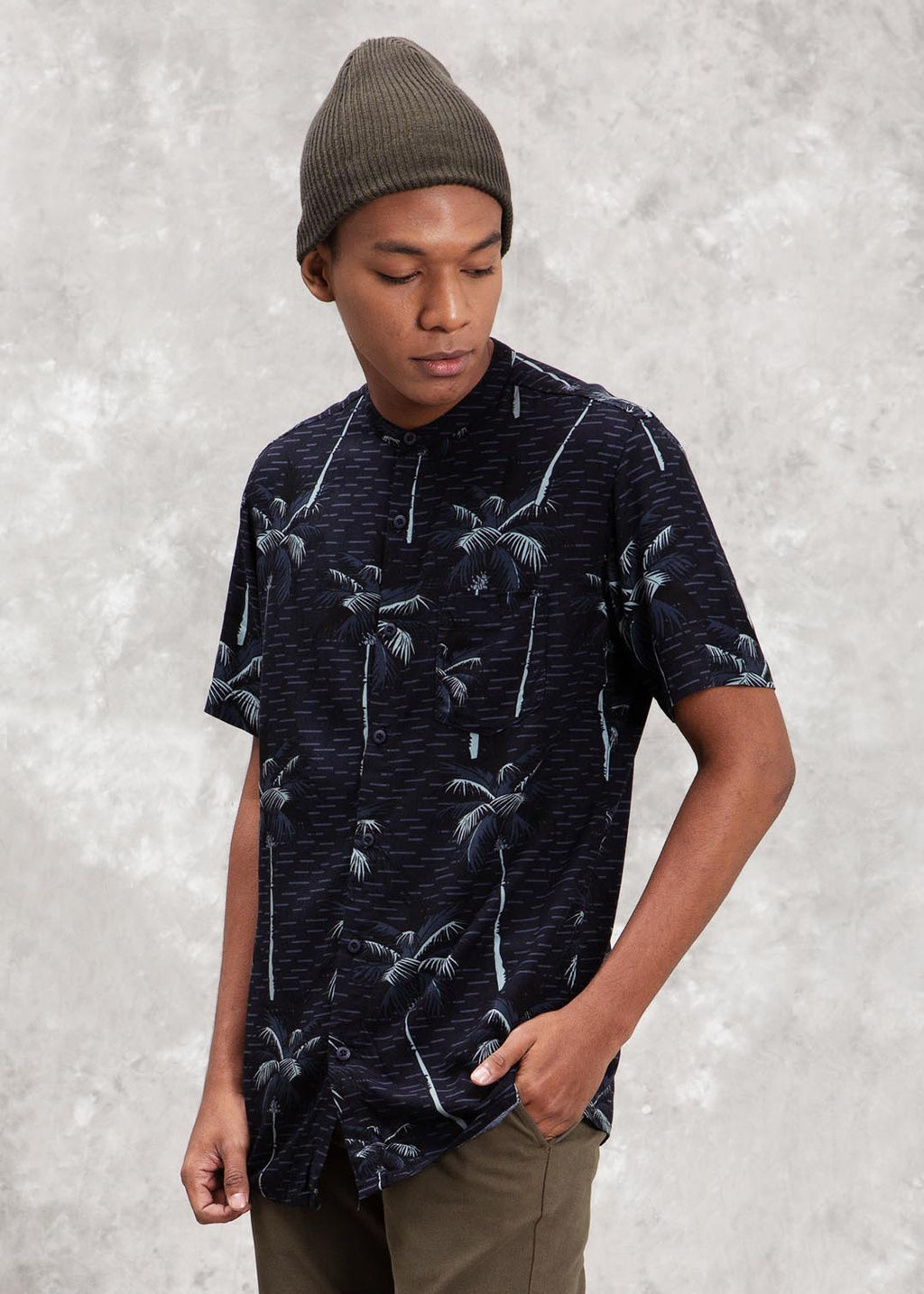 Shirt S/S Navy 4 Ss20