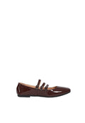 Flat Shoes Dark Brown