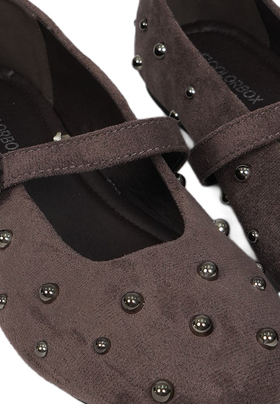 Flat Shoes Khaki