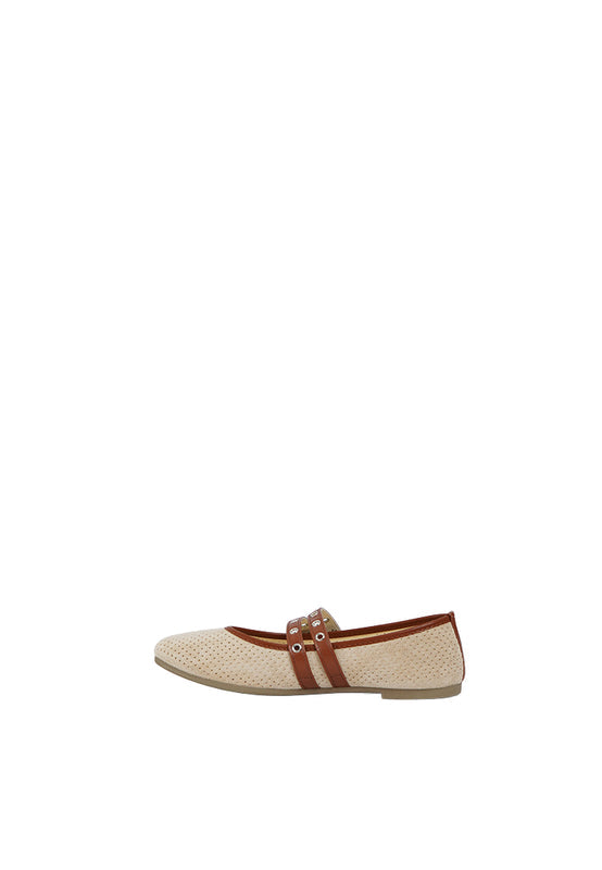 Flat Shoes Ecru