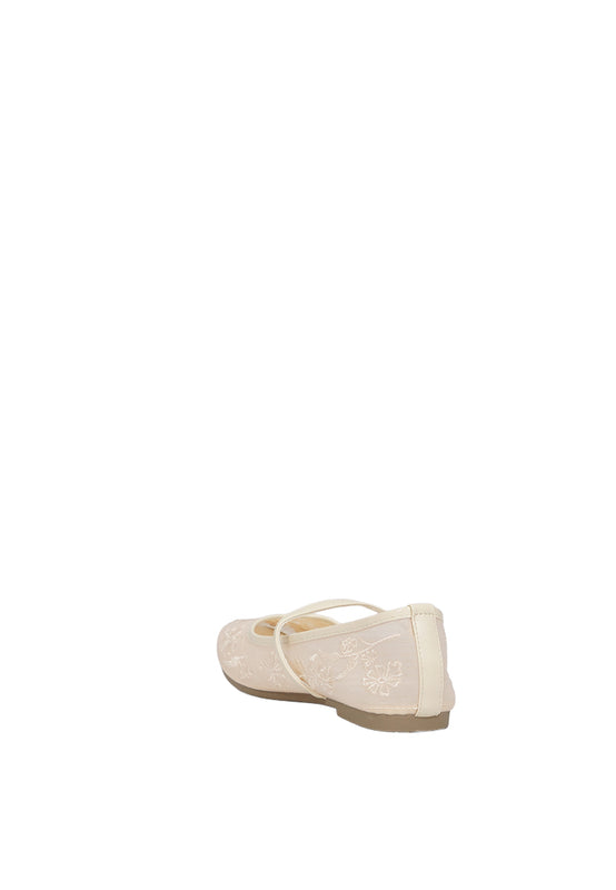 Flat Shoes Beige