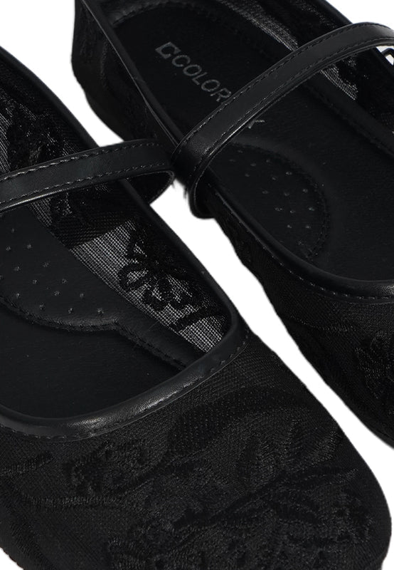 Flat Shoes Black