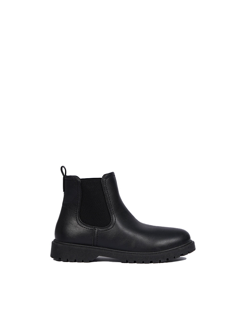 Ankle Length Boots with Elastic Opening