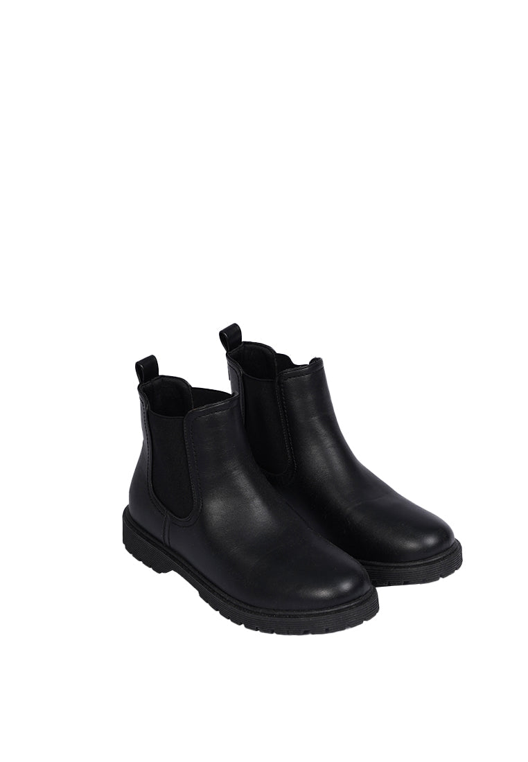 Ankle Length Boots with Elastic Opening