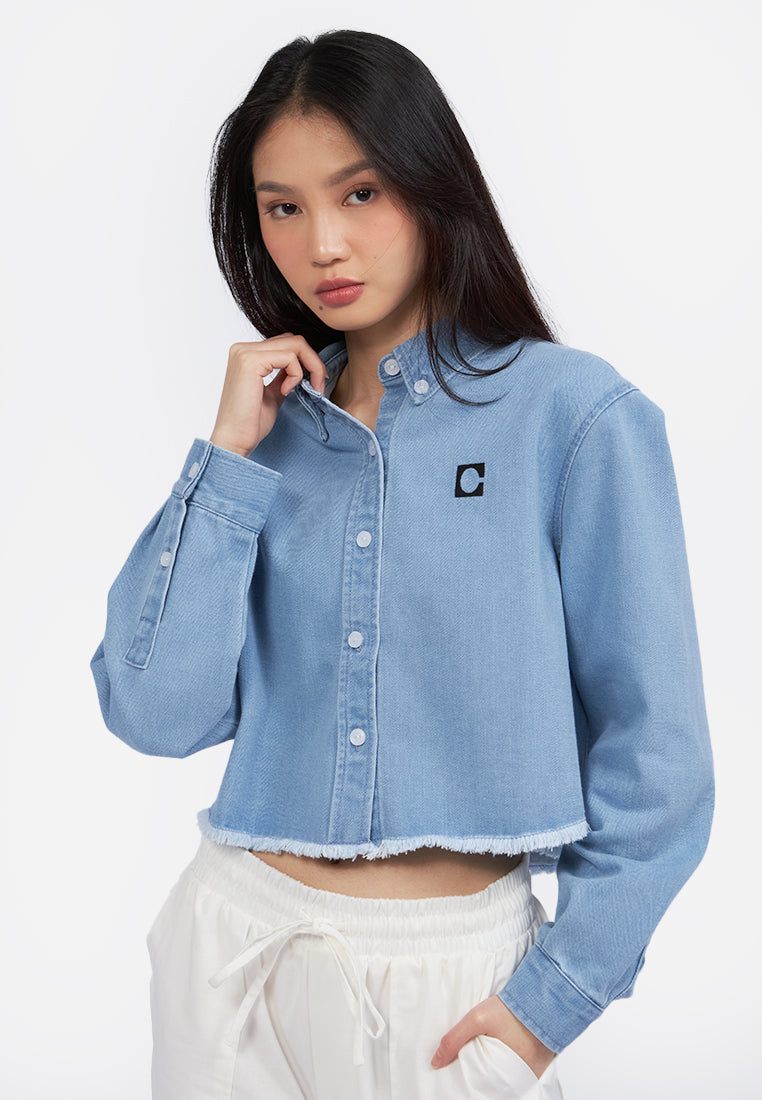 Long Sleeve Denim Shirt