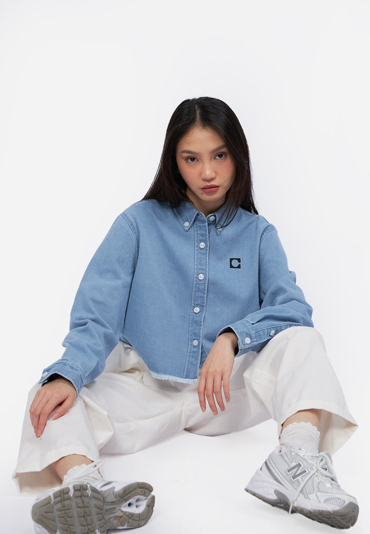Long Sleeve Denim Shirt