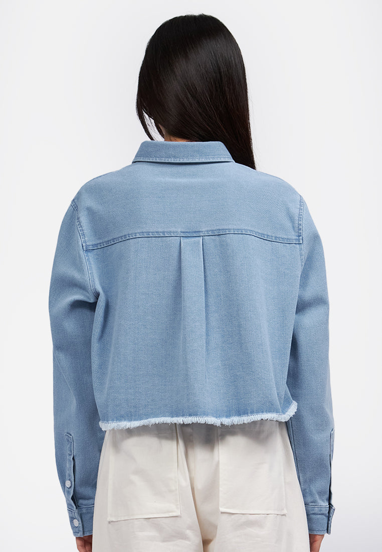 Long Sleeve Denim Shirt