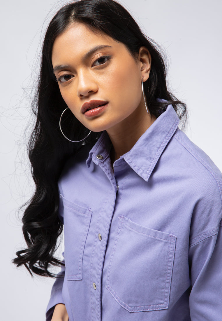 Long Sleeve Shirt Jacket