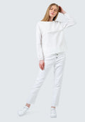 Eyelet Lace Inserted Blouse